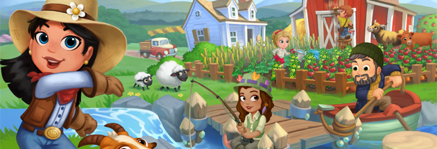 《farm ville 2》登陆手游平台