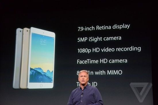 苹果发布两款平板：iPad Air 2和iPad mini 3